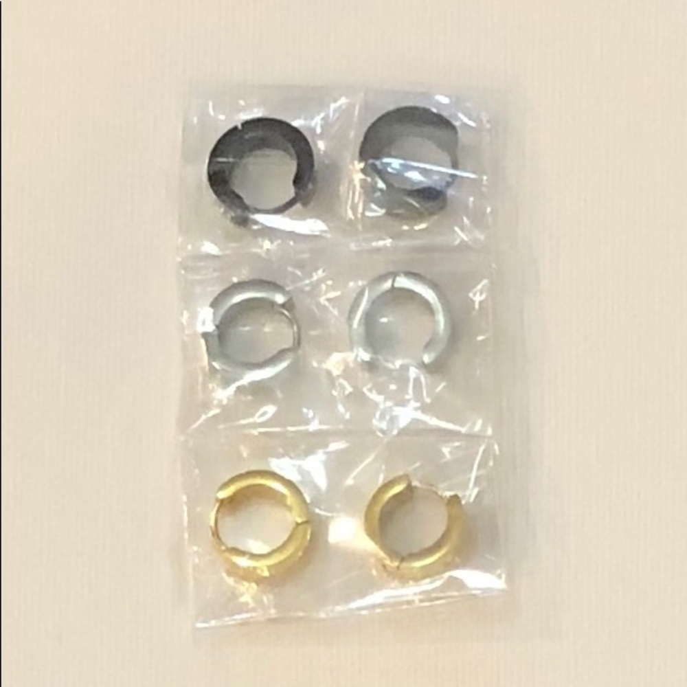 small hoop earrings